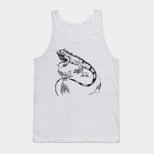 Iguana Picture Hand drawn Tank Top